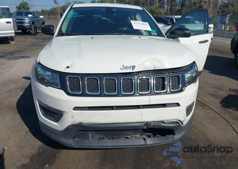 2018 Jeep Compass Sport Fwd from USA, damaged, VIN 3C4NJCAB3JT309020